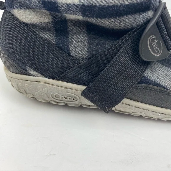 Chaco Ramble Wool Plaid Indoor Outdoor Slipper High Top Shoes Size 7.5 - Picture 7 of 12
